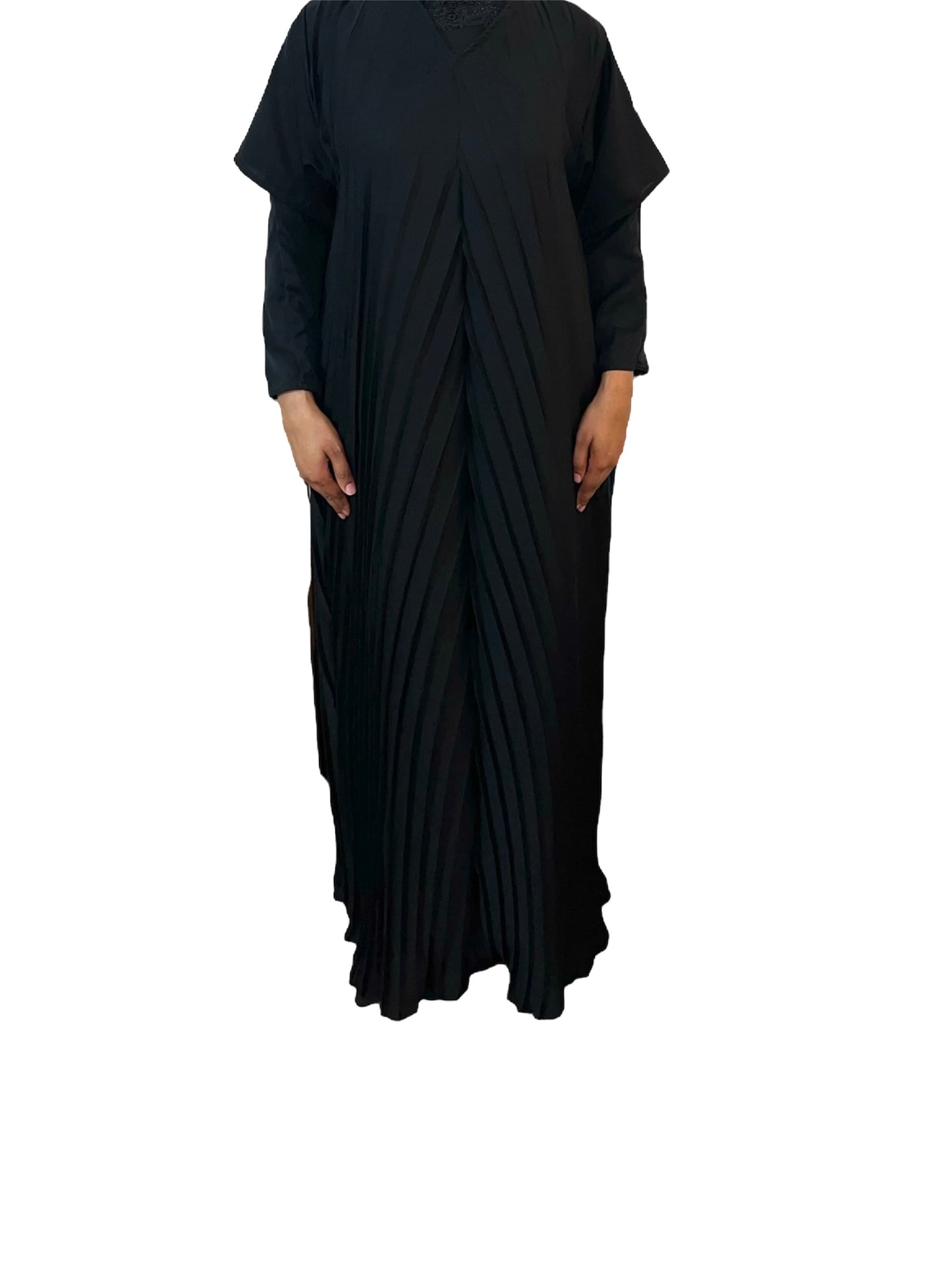 BlackPleated Underdress
