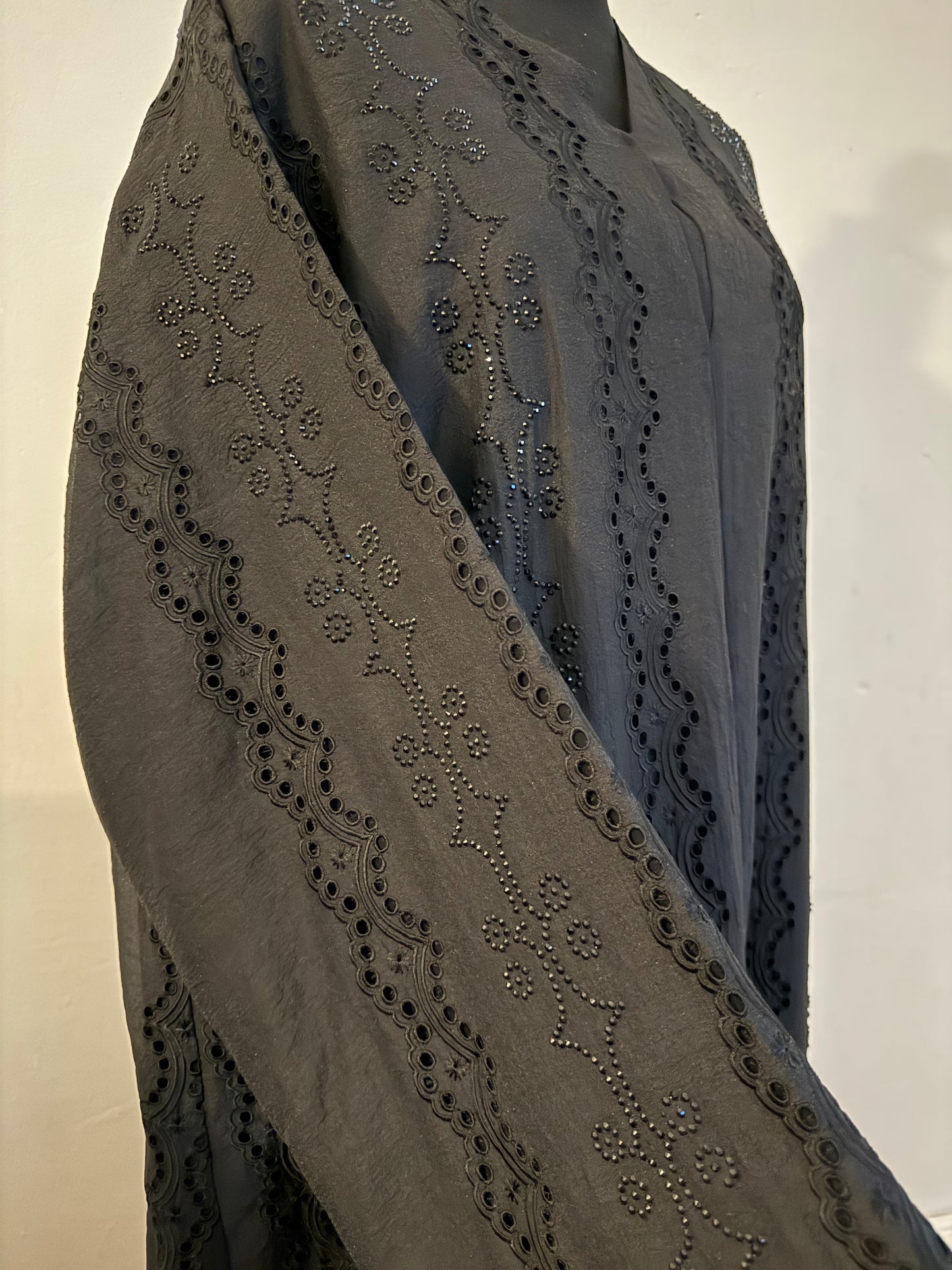 58” multi design abaya