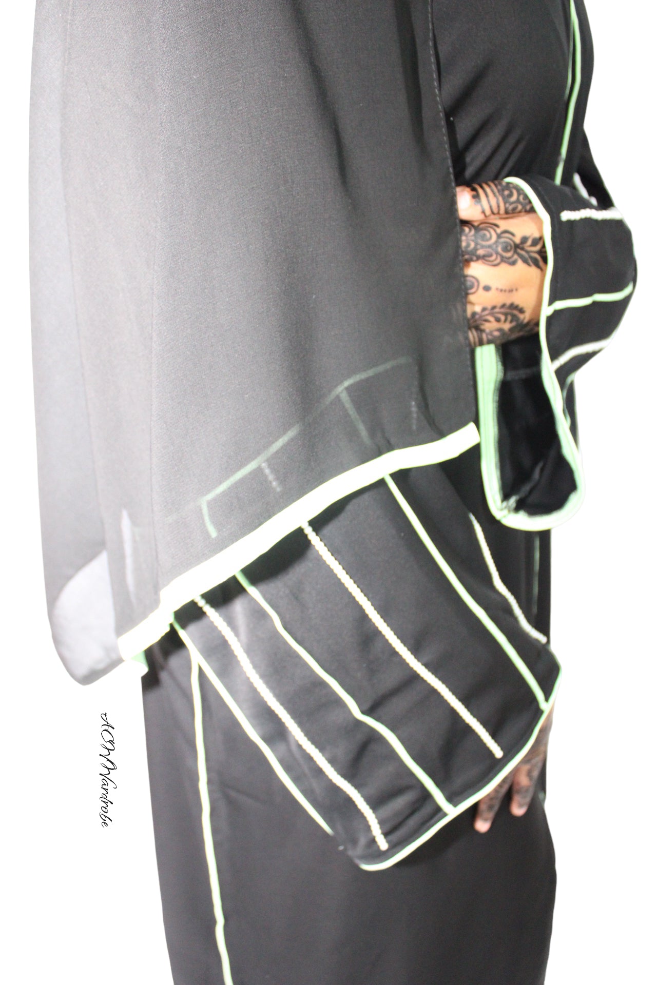 Pearl & Pastel Abaya