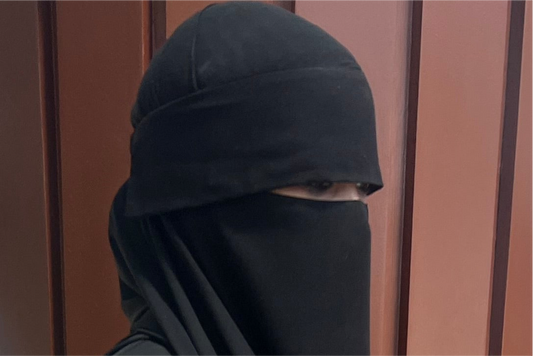 short makeup niqab
