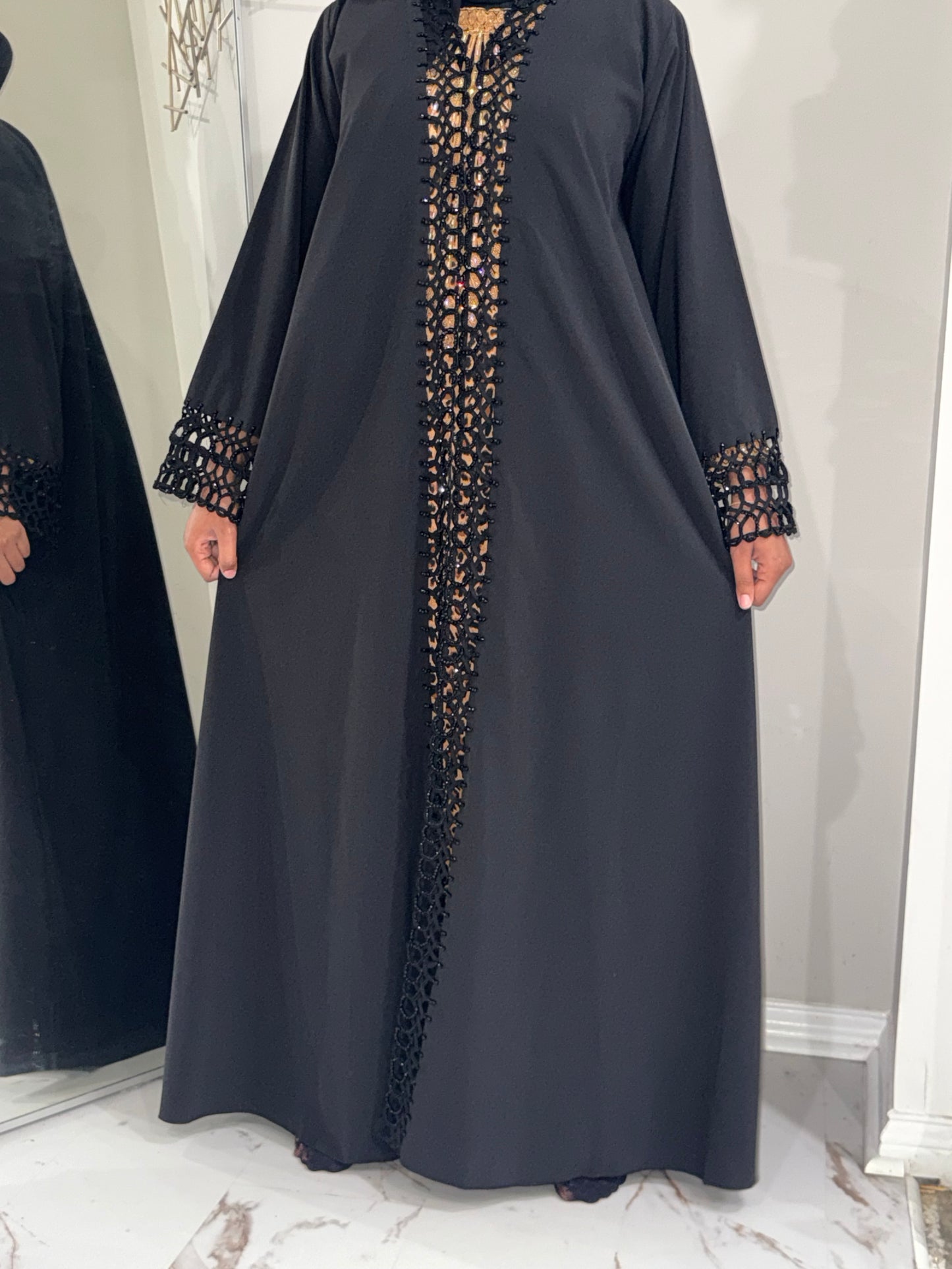 Looped Stone exclusive Abaya