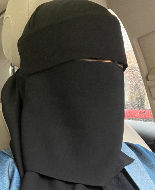 short makeup niqab
