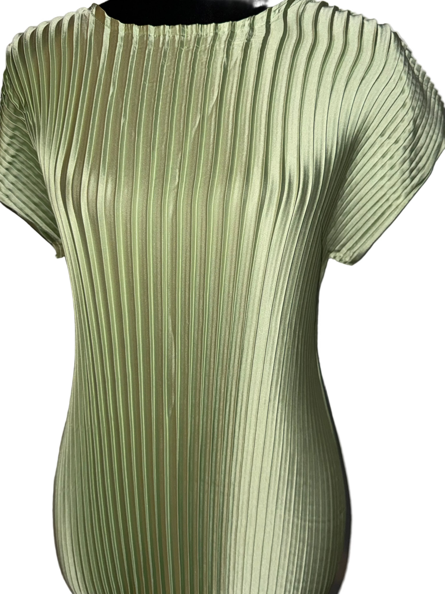 Pastel Green Satin Slip