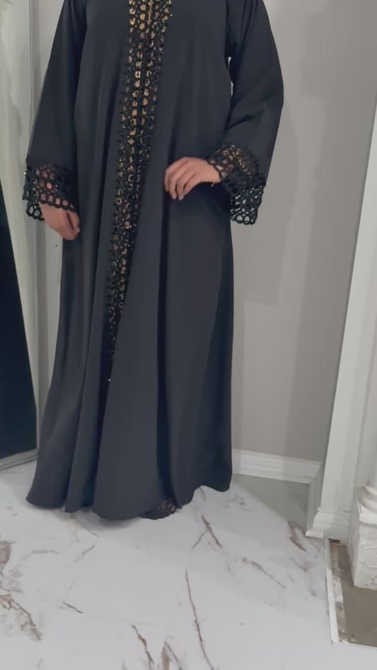 Looped Stone exclusive Abaya